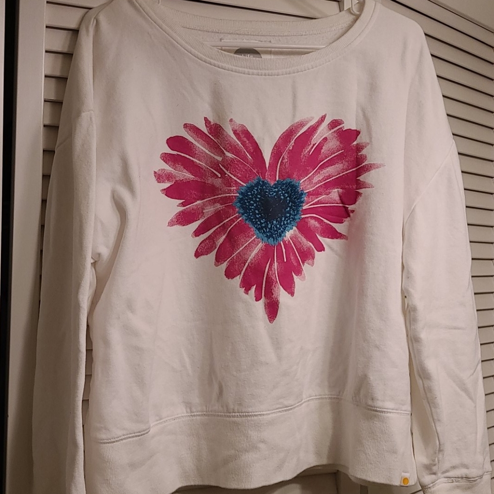 Life is Good white sweatshirt